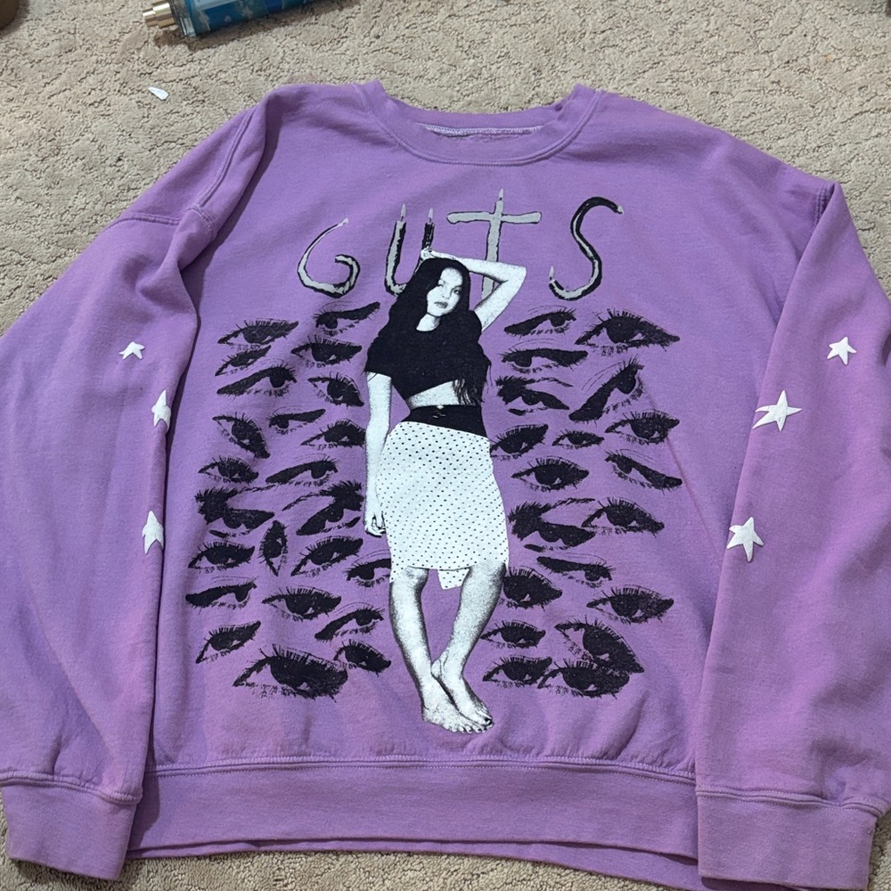 Purple Olivia Rodrigo Crewneck